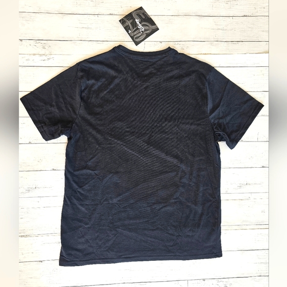 Disney Nightmare Before Christmas Black Graphic Tee Shirt Halloween Short Sleeve - Picture 4 of 7